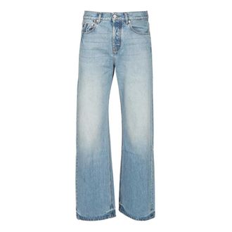 Jacquemus Jeans - male - Jacquemus - Straight Fit Jeans - Blue - W34 - Jeans