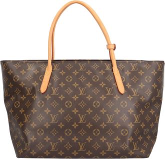 Louis Vuitton Brown Monogram Handbag Tote Bag (Pre-Owned)