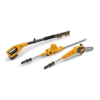 STIGA Sports Smt 100e Kit De Herramienta Multifunci&oacute;n Con Bater&iacute;a, Hasta 70 Minutos De Autonom&iacute;a, Bater&iacute;a De 20 V (4 Ah), Yellow/grey/black