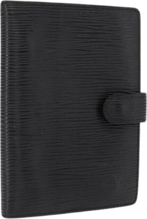 Louis Vuitton Pre-owned Wallets, female, Black, Size: ONE SIZE Pre-owned Leather Wallet