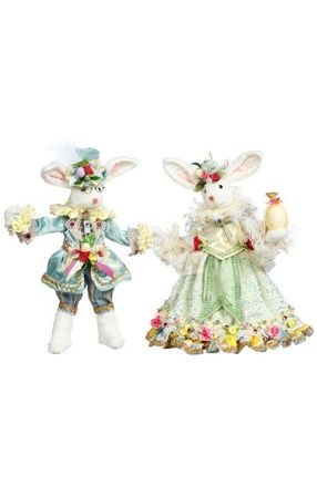 Mark Roberts Mr & Mrs Peter Rabbit, Set of 2, Small in Pastel Green at Nordstrom