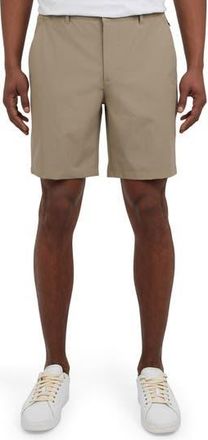 DKNY Kelton Tech Chino Shorts in Cafe at Nordstrom Rack, Size 29