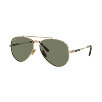 Ray-Ban Sole Zonnebril - unisex - Zonnebrillen - Geel - 58 MM - Accessoires
