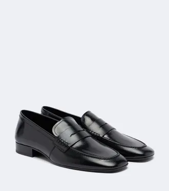 Dries Van Noten Leather penny loafers