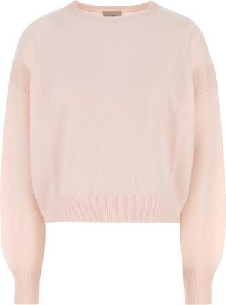 Le Kasha Pastel Pink Cashmere Modena Sweater