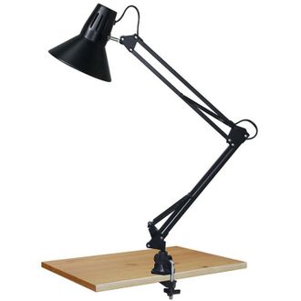 OEM L&aacute;mpara Brillante, L&aacute;mpara De Escritorio Hobby Negra, Metal, L&aacute;mparas Normales (no Incluidas), A++