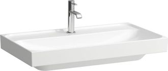 Laufen Laufen - Meda lavabo, encastrable, 800x460mm, 3 trous pour robinet