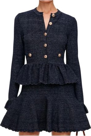 Self Portrait Donna, Maglie, Blu, XS, new
