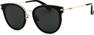 Max Mara MM0149-K 01A Shiny Black/Smoke