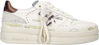 Premiata Micol 7035 - Dames - Sneakers - Wit - 36 EU - Schoenen