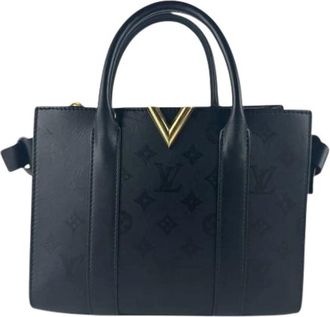 Louis Vuitton Pre-owned Vintage Schoudertas - Dames - Vintage Handtas - Zwart - ONE Size - Leer - Vintage