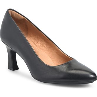 S&ouml;fft Samy Pointed Toe Pump in Black at Nordstrom, Size 7.5