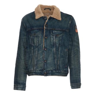 Polo Ralph Lauren Stijlvolle Denimjas voor Mannen - Heren - Spijkerjassen - Blauw - M - Denim - Jassen