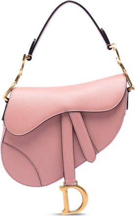 Dior Pre-owned Dior Mini Grained Calfskin Saddle Bag Ladies RLASZM0U7U4DVJLC