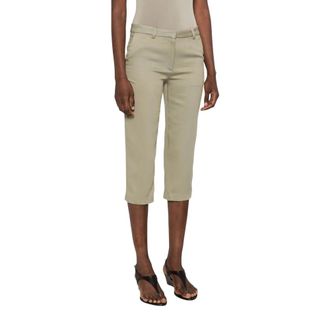 Frankie Shop Cropped Trousers, female, Green, Size: XS Cropped Trousers