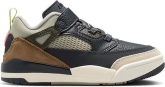 Nike Jordan Boys Spizike Low - Preschool Basketball Shoes Anthracite/Spruce Fog/Lt Wild Mango Size 10.5