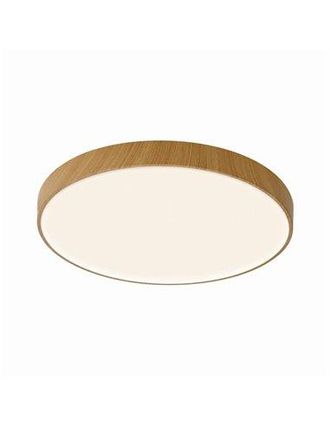 Mantra Mantra Plaf&oacute;n Led Cumbuco Ii Madera Cct 30w/40w/50w Regulable 2700k-3300k-4000k