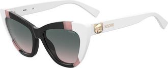Moschino MOS122/S 3H2/JP Womens Sunglasses White Size 54