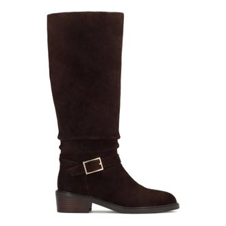 Kazar Kazar su&egrave;de hoge laarzen in diepbruin - Dames - Schoenen - Bruin - Maat: 39 EU Su&egrave;de