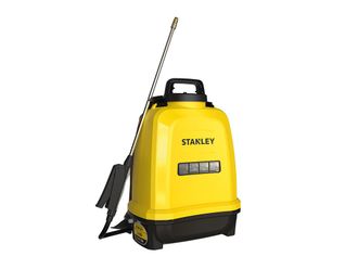 Stanley Pulverizador De Presi&oacute;n 12 L, Pulverizador De Jard&iacute;n, El&eacute;ctrico, Bater&iacute;a De Litio Recargable, Lanza Telesc&oacute;pica, Boquilla Ajustable, Autonom&iacute;a 2 H, M&aacute;
