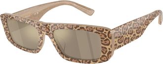 Emporio Armani EA4229U 61195A Mens Sunglasses Brown Size 55