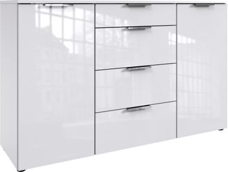 Wimex Kombikommode »level36 D by fresh to go« mit lackierten Hochglanz Fronten, soft-close Funktion, 135cm breit