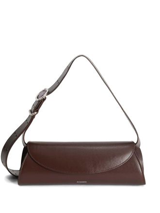 Jil Sander Borsa a tracolla piccola in pelle Jil Sander Cannolo