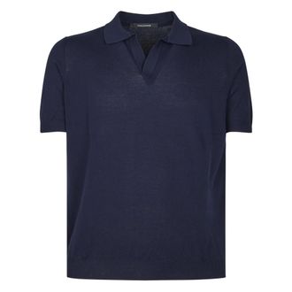 Tagliatore Polo Shirts, male, Blue, Size: 2XL Tagliatore T-shirts and Polos Blue