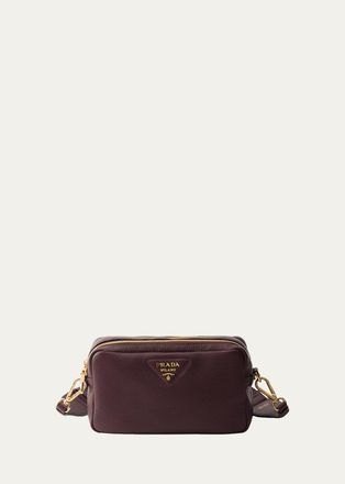 Prada Small Grain Leather Shoulder Bag
