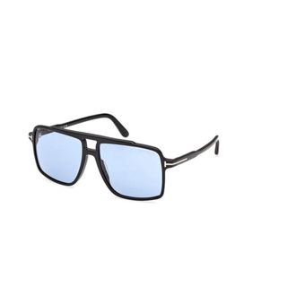 Tom Ford Kemp Sunglasses - male - Tom Ford - Sunglasses - Black - 59 MM - Accessories