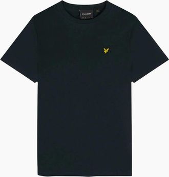 Lyle & Scott Mens Lyle & Scott Navy Cotton Crew Neck T-Shirt - Size: 38