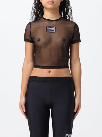 Versace Jeans Couture T-Shirts VERSACE JEANS COUTURE Donna colore Nero