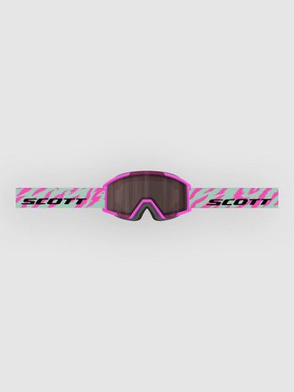 Scott Shield Pro Junior Neon Pink/Mint Green Kids Goggle pink