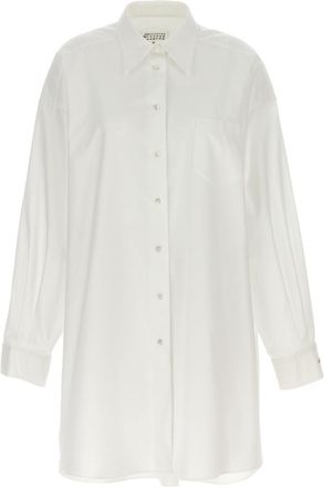 Maison Margiela White Chemisier dress