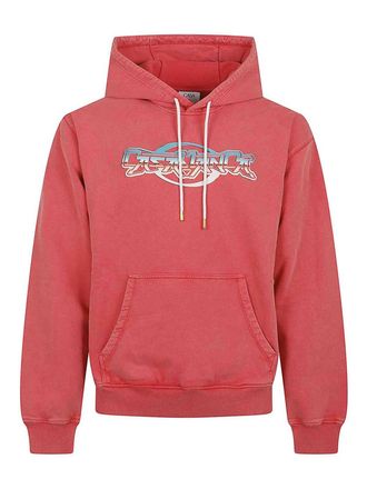 Casablanca Chrome Text Printed Hoodie
