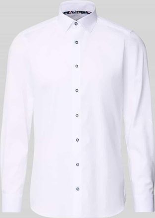 Olymp Level 5 Regular Fit Businesshemd aus Baumwolle-Mix mit Kentkragen in Weiss, Gr&ouml;&szlig;e 38