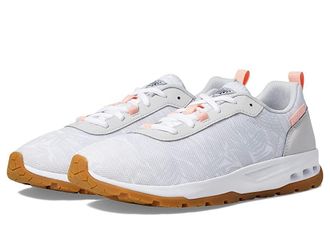 Columbia Tamiamitm Backcast PFG Womens Shoes Grey Ice/Light Coral : 5.5 B - Medium, Textile/Synthetic