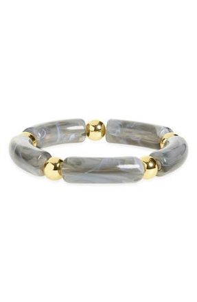 Eye Candy Los Angeles Hallie Resin Bracelet in Gold at Nordstrom Rack