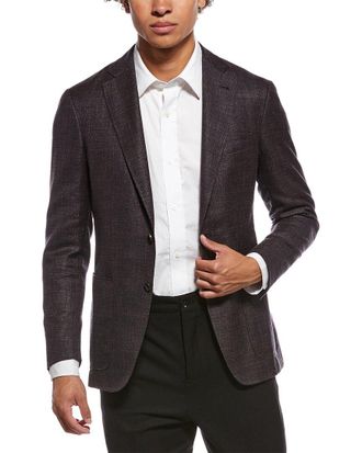 Canali Wool, Silk, & Linen-Blazer