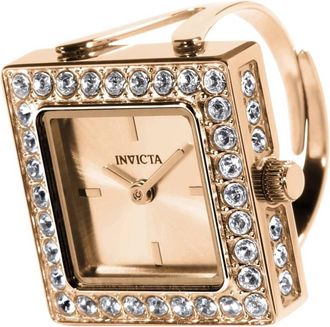 Invicta Mini Ring Quartz Crystal Ladies Watch 50549