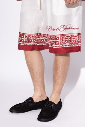 Dolce & Gabbana Suede Shoes, Mens, Black