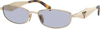 Prada D51S Zonnebril - unisex - Zonnebrillen - Geel - 55 MM - Accessoires