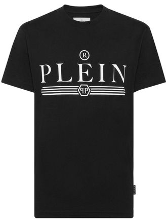 Philipp Plein T-shirt met logoprint - Zwart