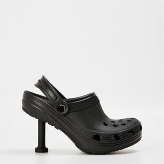 Balenciaga Womens Adjustable Ankle Strap Heeled Sandals in Black - Size UK 4