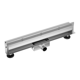 OEM Desag&uuml;e Lineal De Pared W-drain Next 2 En 1 De 70 Cm, Doble Cara, Cromado