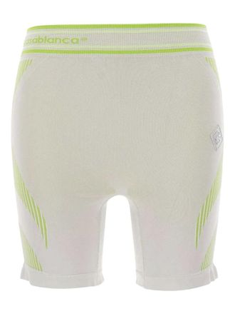 Casablanca Polyamide-Blend Seamless Contrast Striped Shorts
