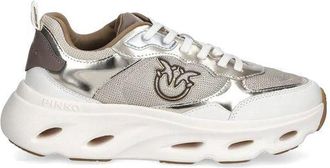 Pinko Womens Sneakers Platinum Footwear - Sports