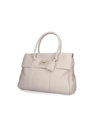 Mulberry Womens Bags White Bovine Leather