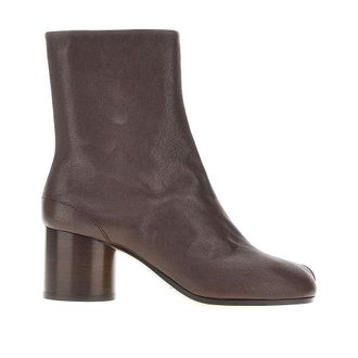 Maison Margiela Tabi leather ankle boots Woman 36