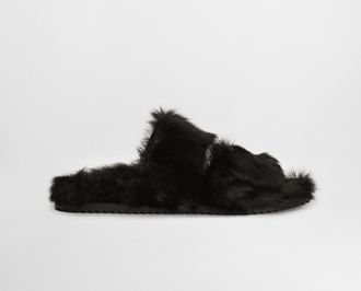 Dolce & Gabbana Dg Casual Kid Goat Sandals - Man Sandals And Slides Black 42.5